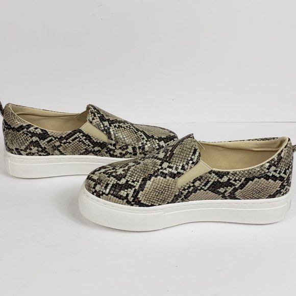 Women’s BAMBOO SNAKE PRINT FASHION  SNEAKER SIZE 8 - Picture 5 of 9